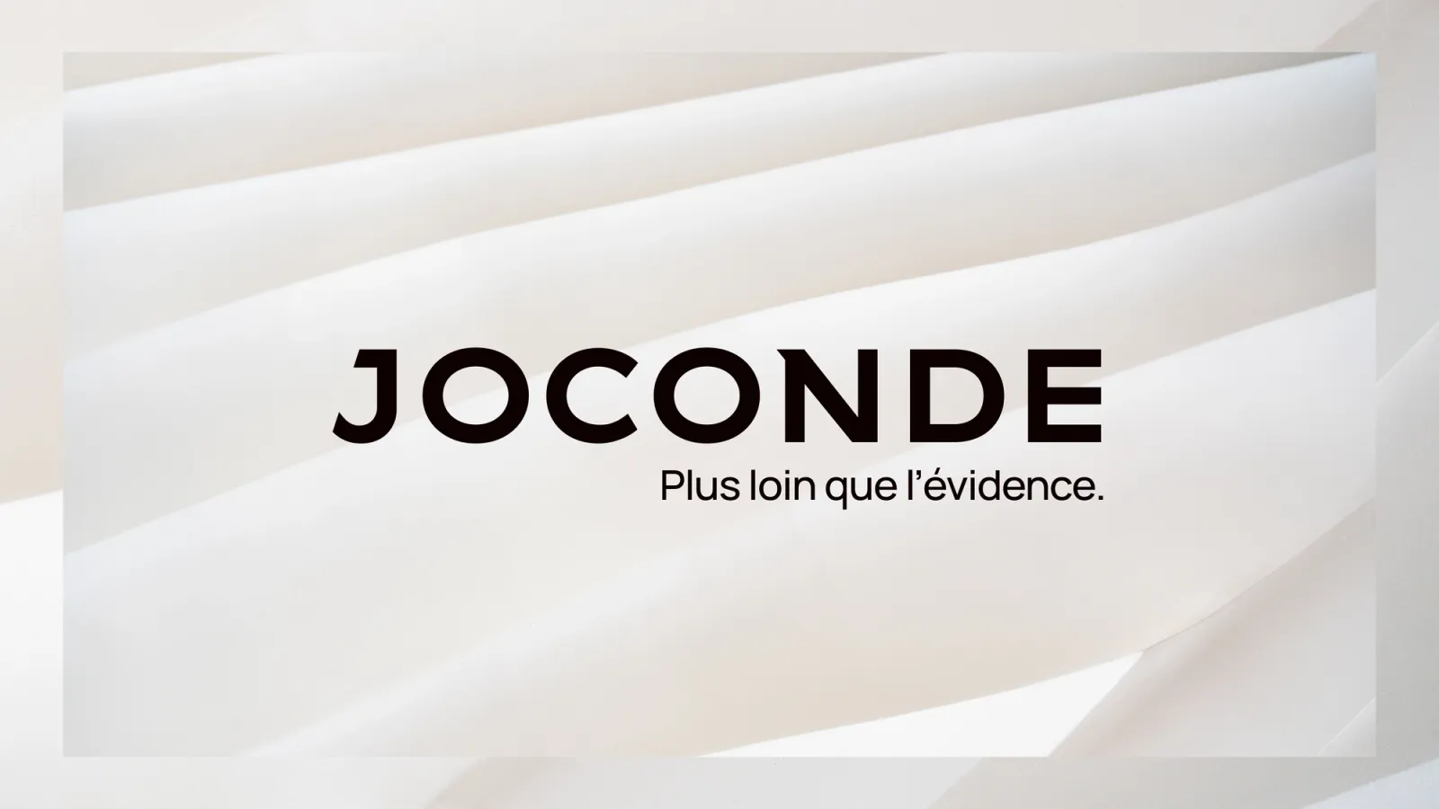 Joconde - Plus loin que l'évidence - identité