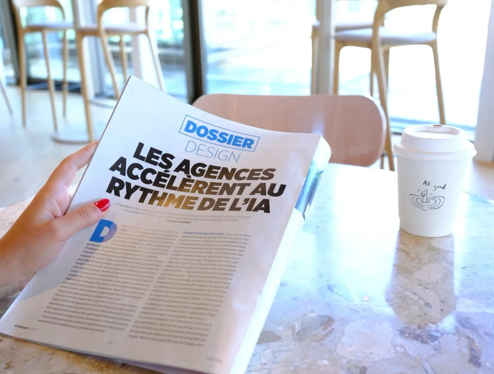Carré Noir | La direction partage son point de vue dans stratégies, spécial design